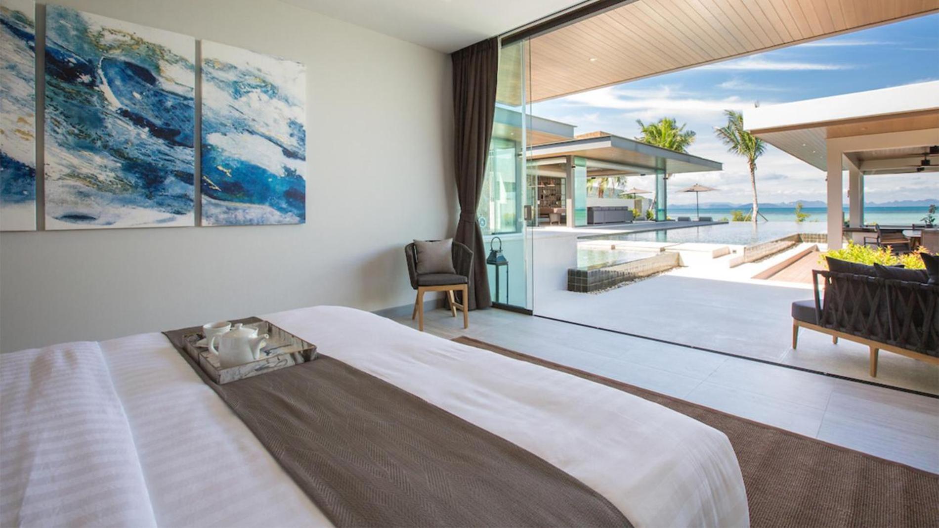 Exclusive Sea Renity A Beachfront Villa Retreat Sleeps 12 Adults And 6 Kids Laem Sor 外观 照片